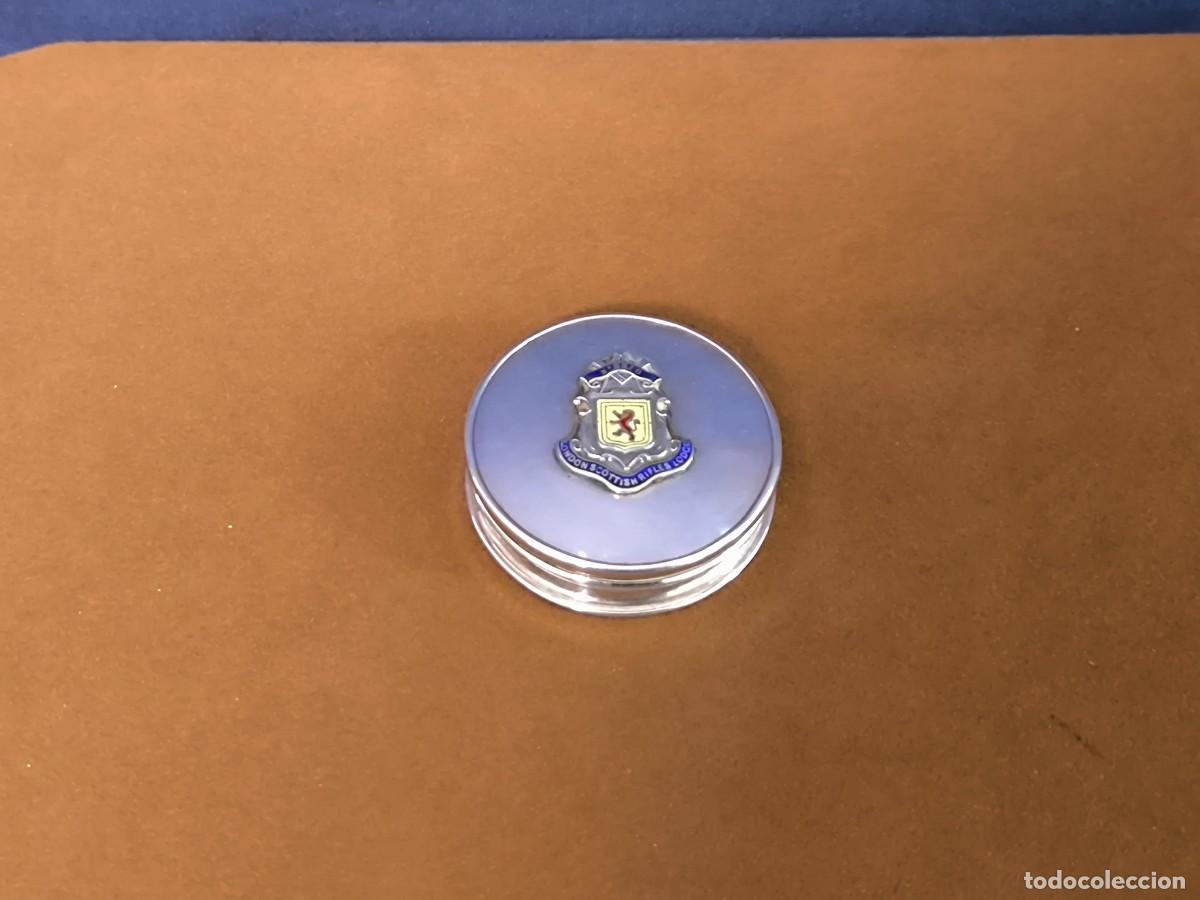 Antig&uuml;edades: CAJA INGLESA MASONICA EN PLATA DE LEY - Foto 4