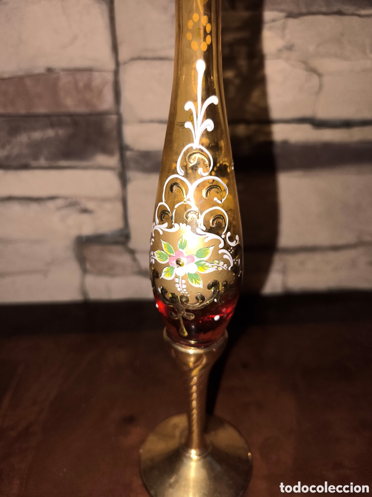 Antig&uuml;edades: Jarron Cristal de Murano - Foto 2