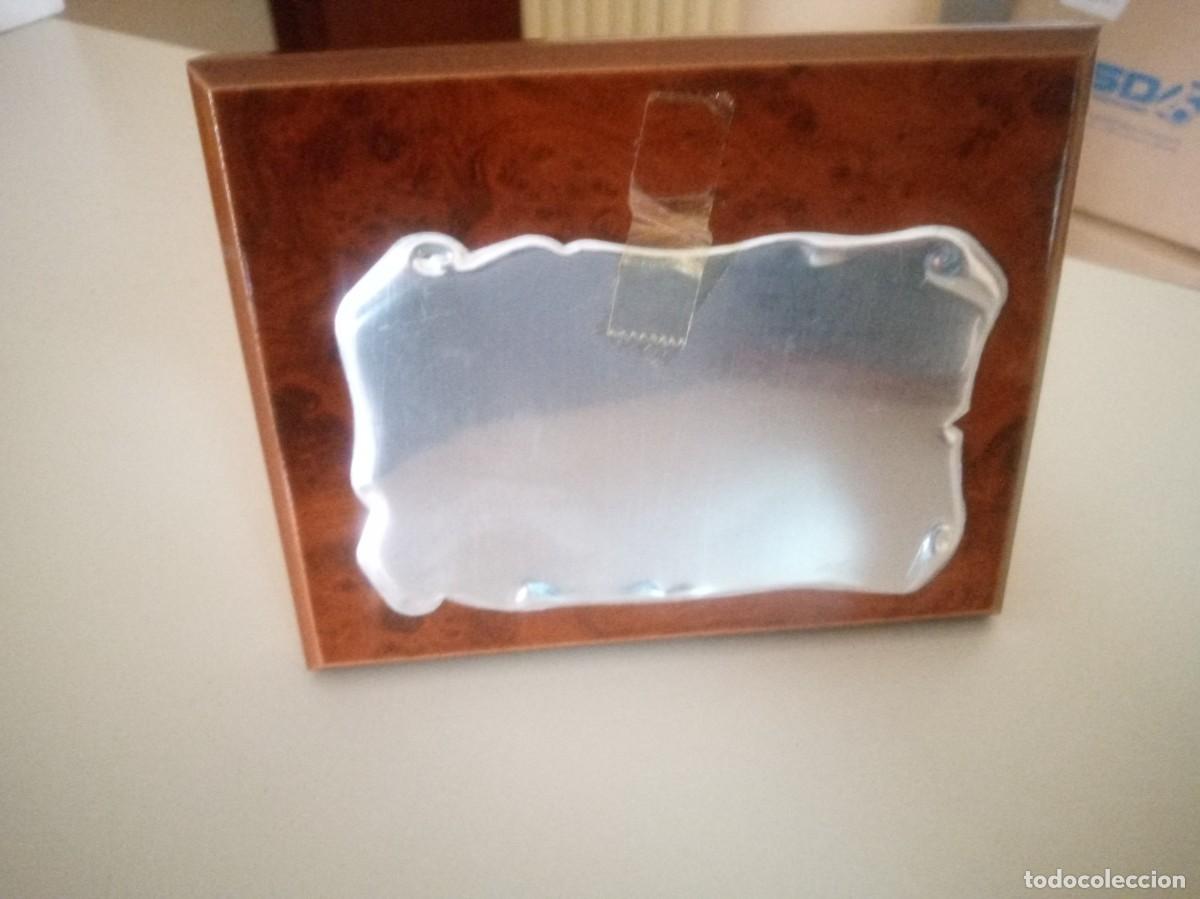 Antig&uuml;edades: Placa de Madera 12x10 - Foto 1