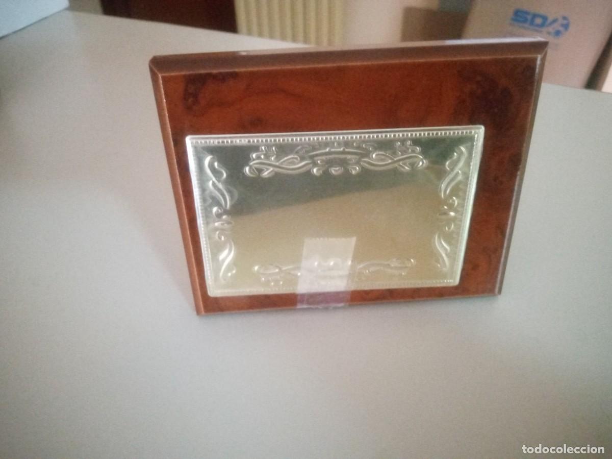 Antig&uuml;edades: Placa de Madera 12x10 - Foto 1