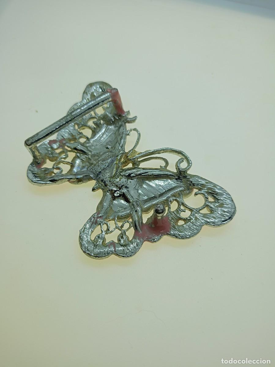 Antig&uuml;edades: hebilla de mariposa cinturon - Foto 2