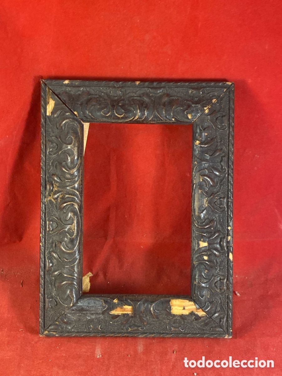 Antig&uuml;edades: ANTIGUO MARCO DE MADERA - Foto 1