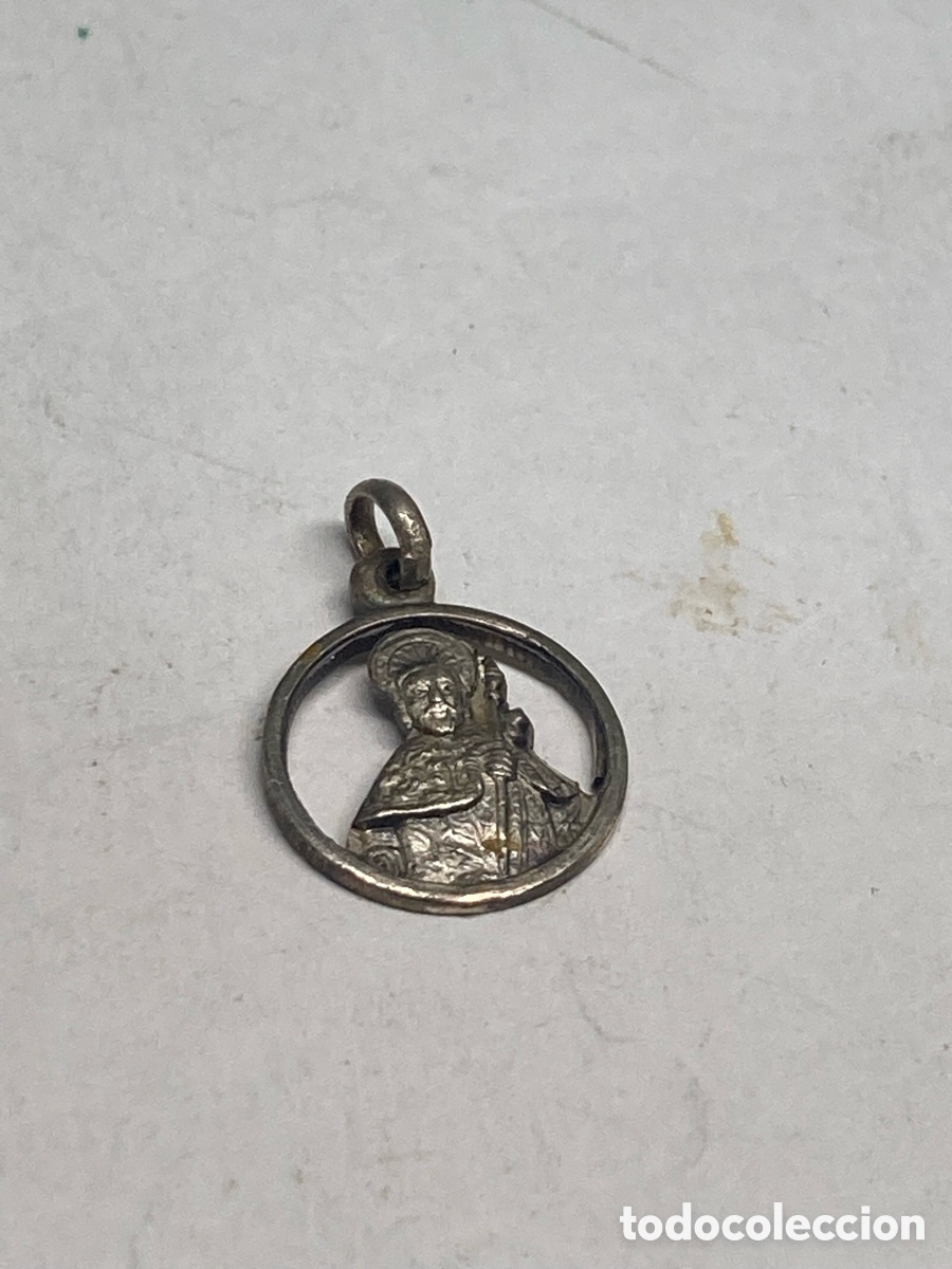 Antig&uuml;edades: Medalla de plata religiosa C314 - Foto 1