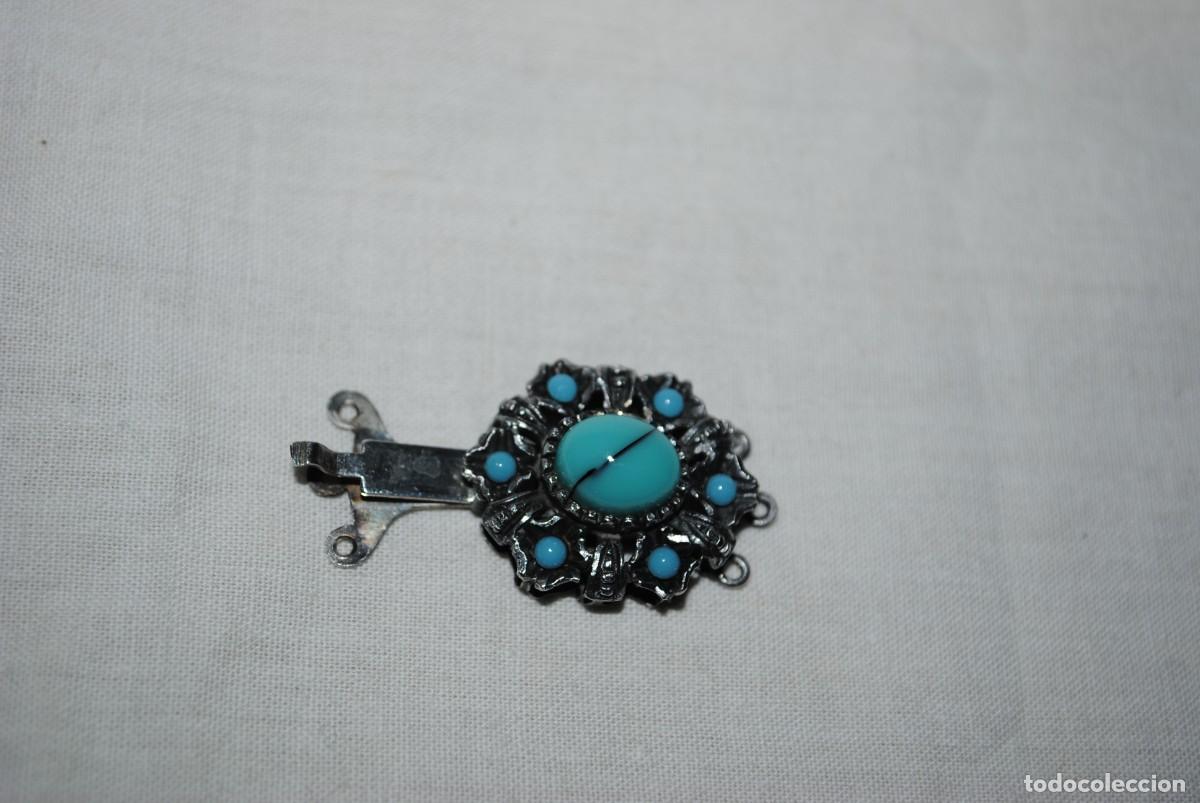Antig&uuml;edades: BROCHE DE PLATA PARA COLLAR - Foto 2