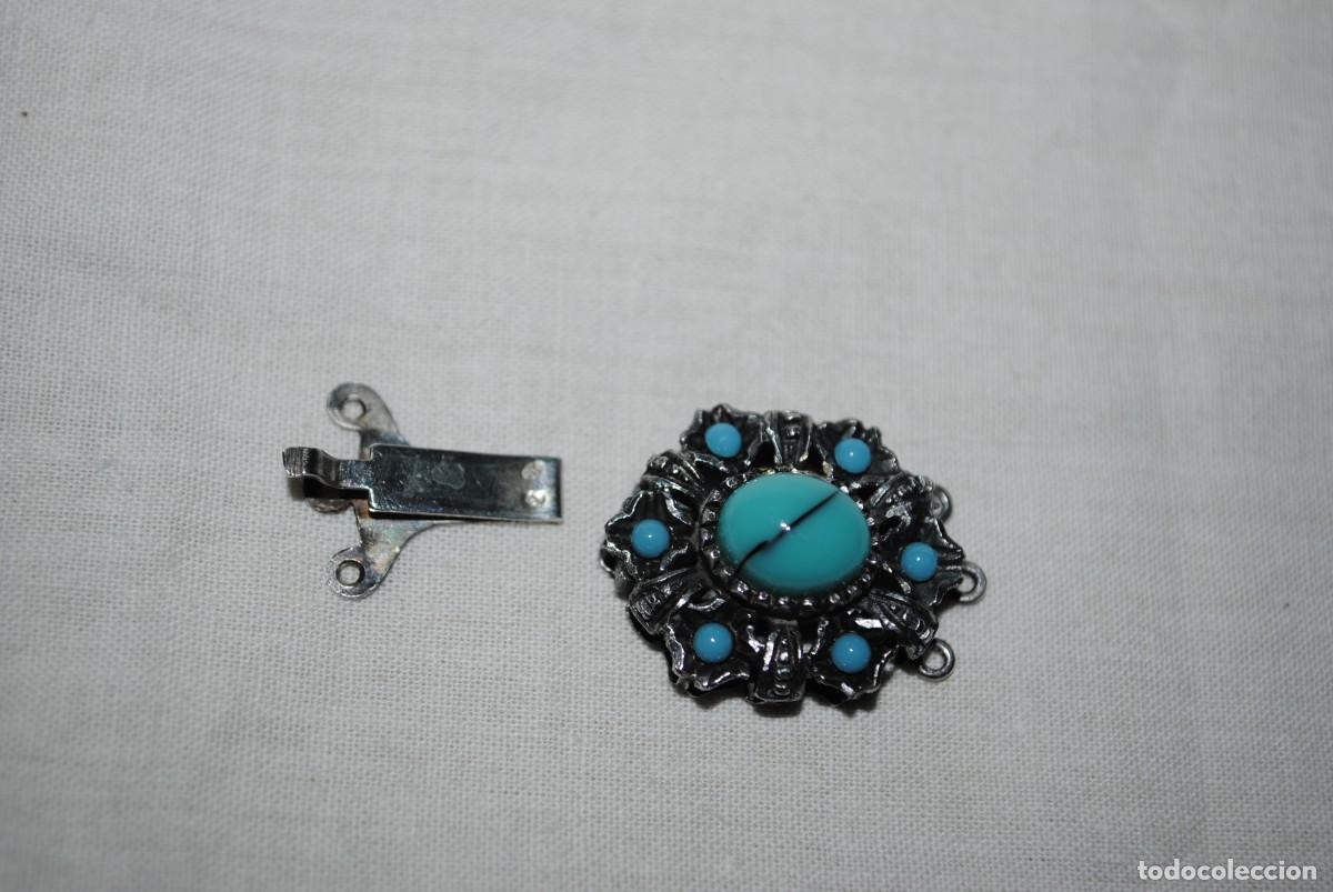 Antig&uuml;edades: BROCHE DE PLATA PARA COLLAR - Foto 3
