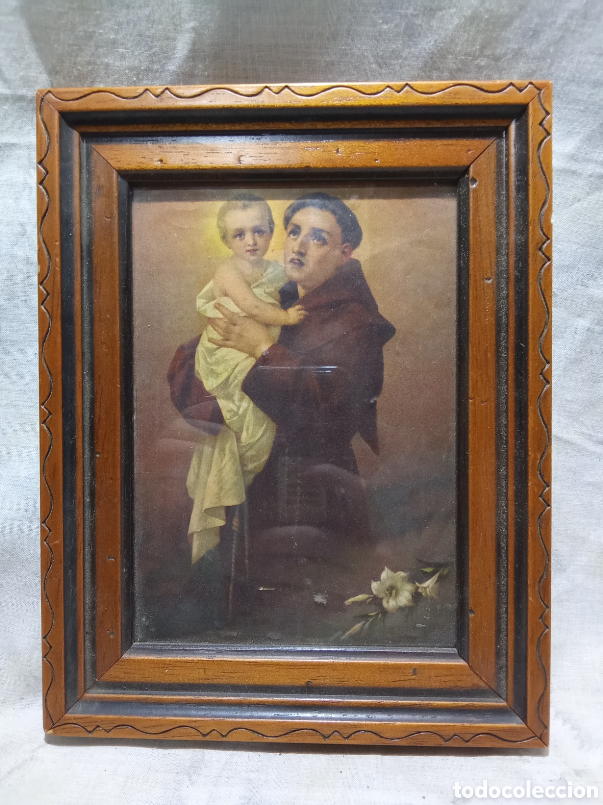 Antig&uuml;edades: IMAGEN SAN FRANCISCO ENMARCADO - Foto 1