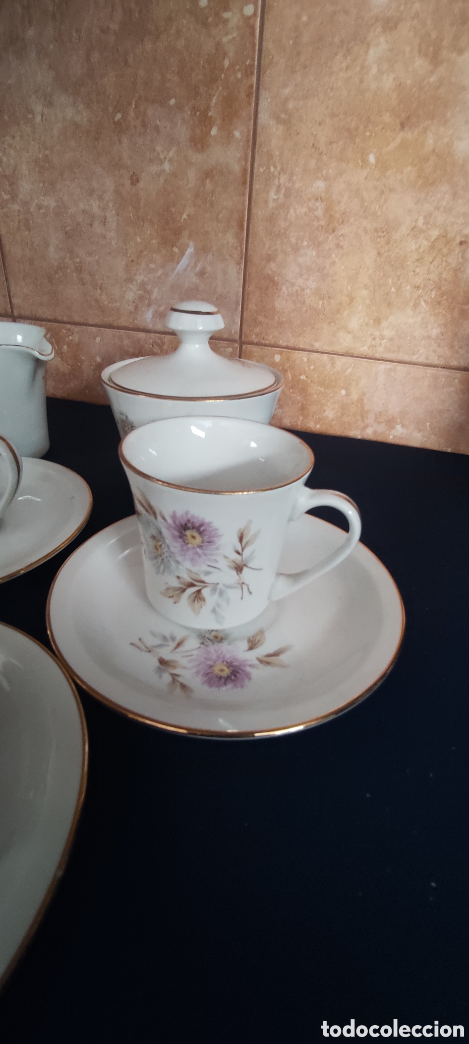 Antig&uuml;edades: Juego de cafe marca Pontesa - Foto 4