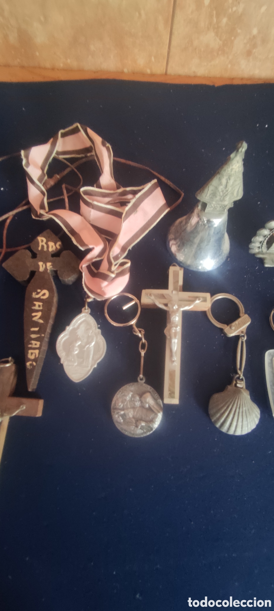 Antig&uuml;edades: Lote de art&iacute;culos religiosos - Foto 7