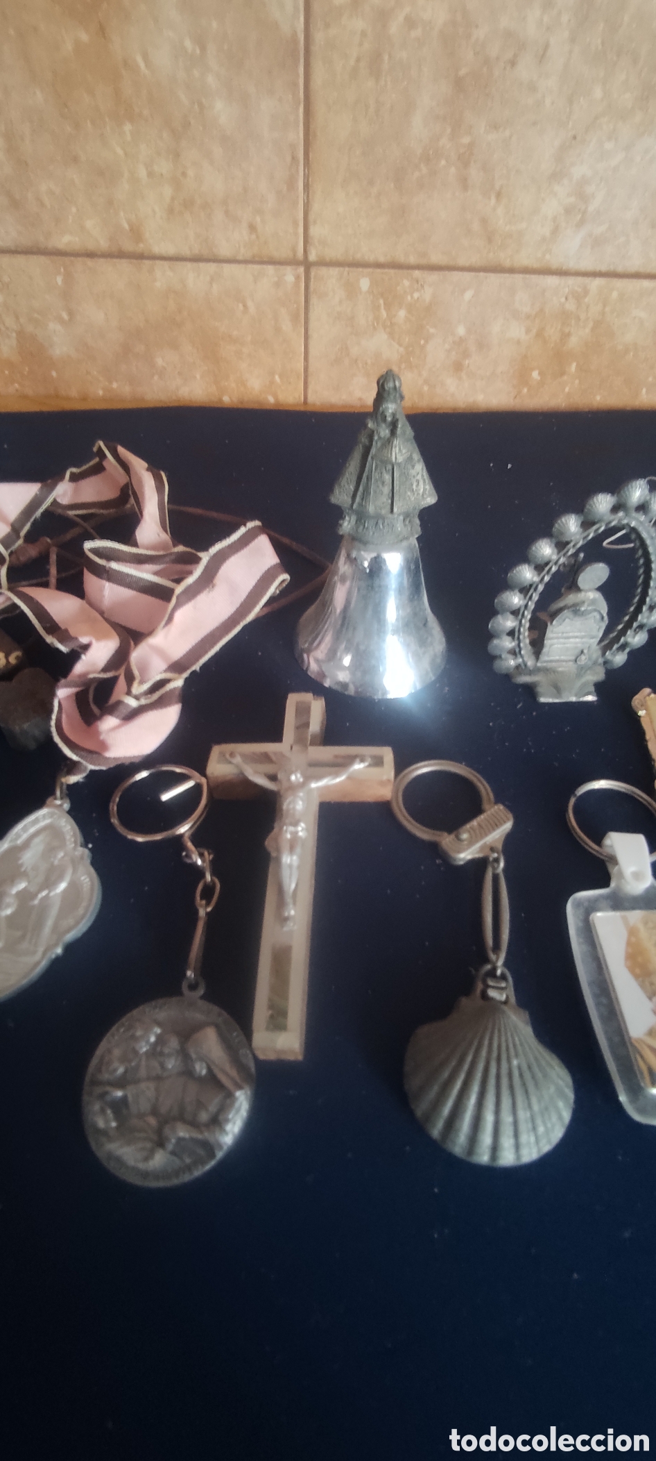 Antig&uuml;edades: Lote de art&iacute;culos religiosos - Foto 8