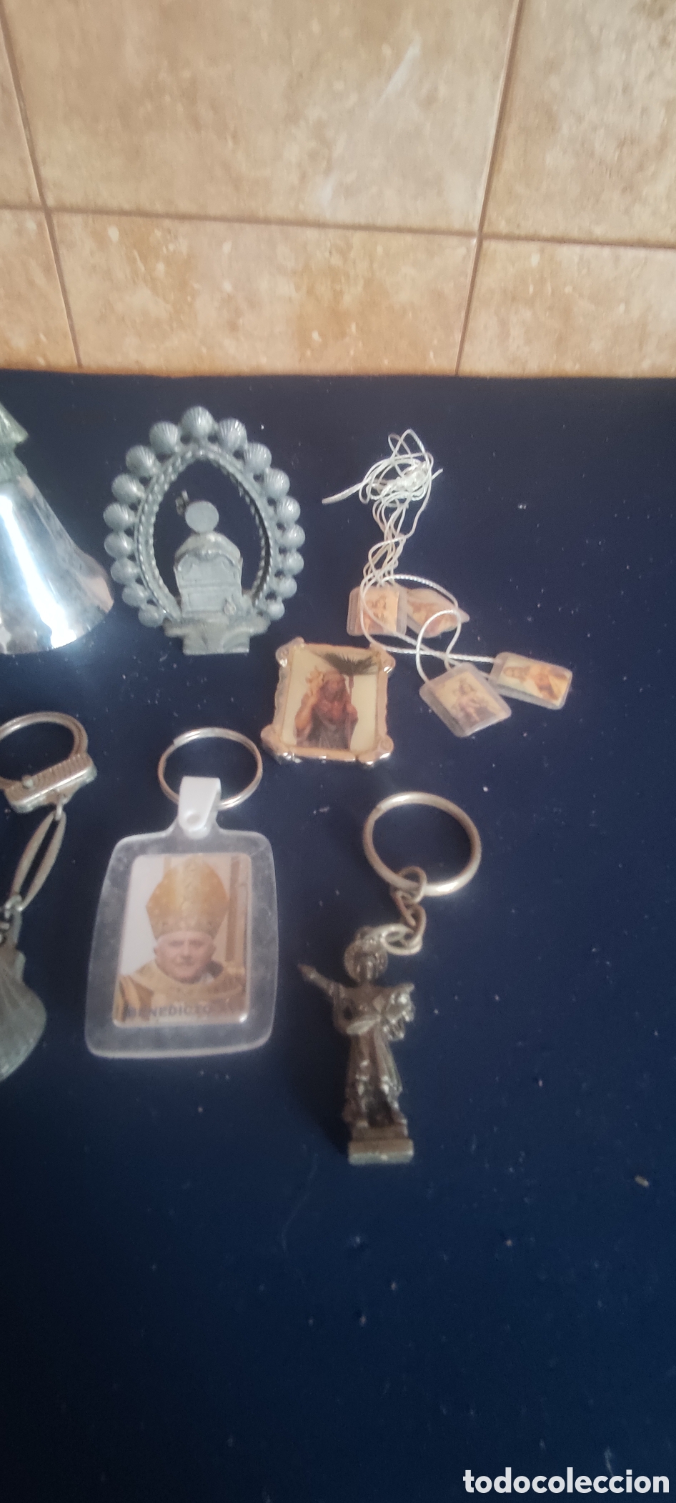 Antig&uuml;edades: Lote de art&iacute;culos religiosos - Foto 10