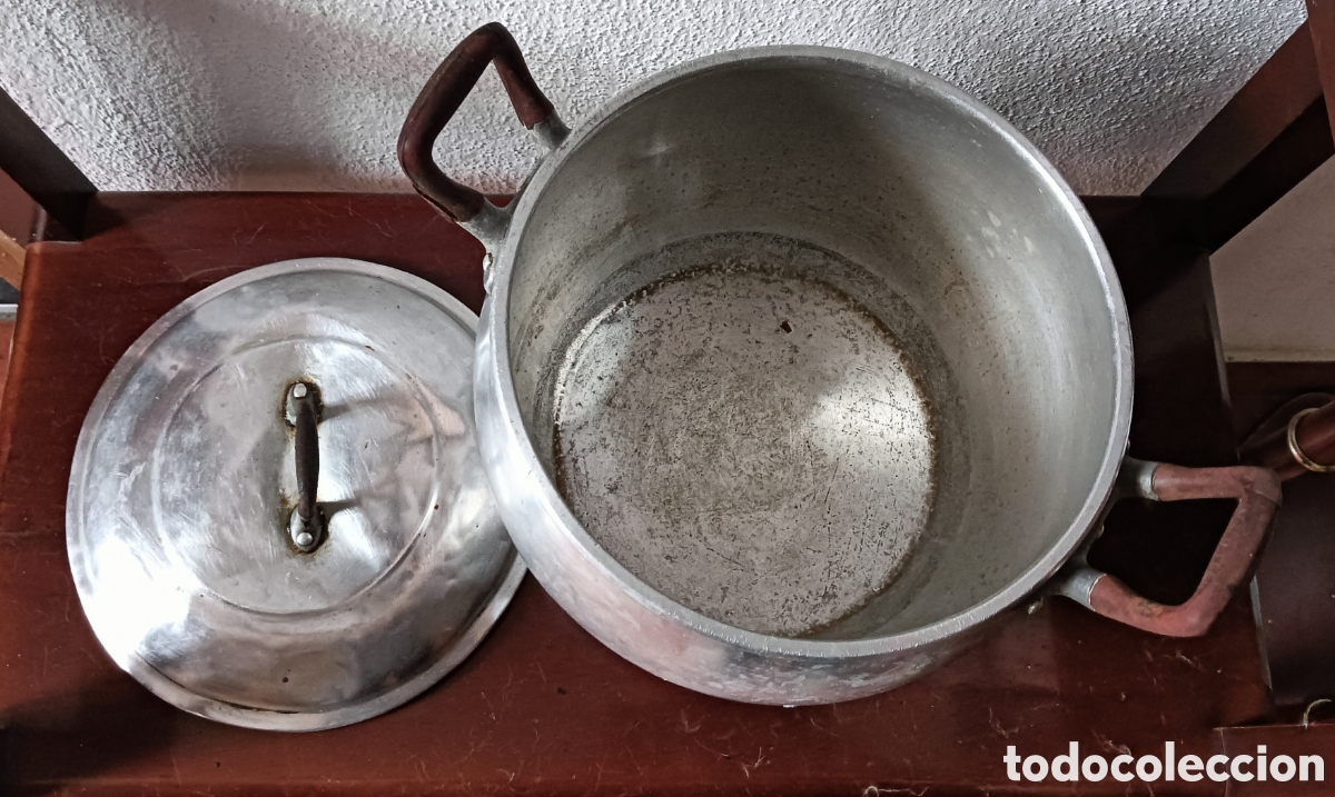 Antig&uuml;edades: Olla con tapadera. 1950 - Foto 2