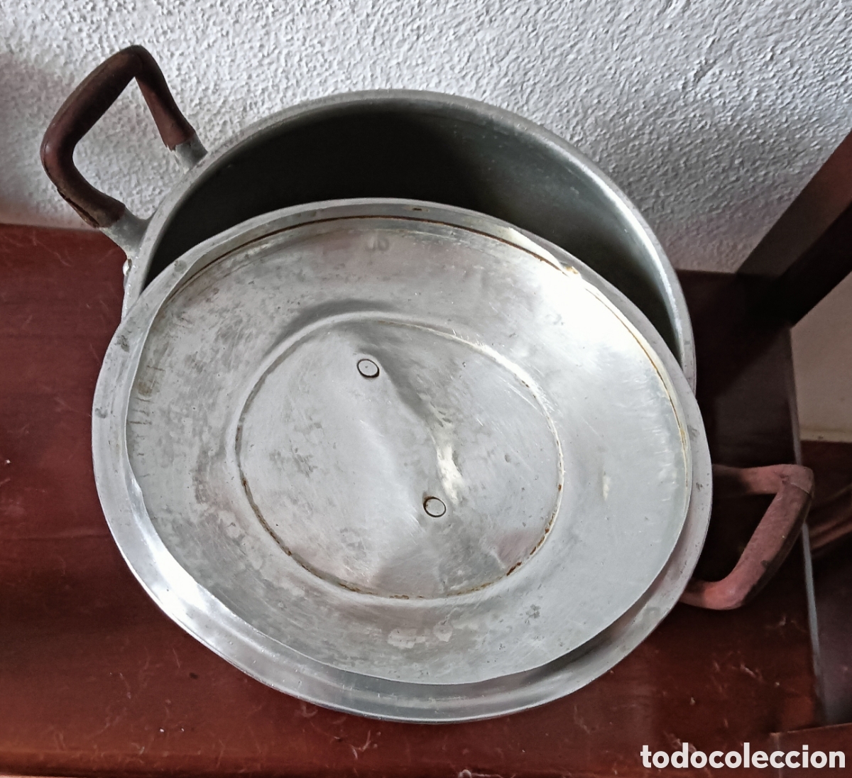 Antig&uuml;edades: Olla con tapadera. 1950 - Foto 3