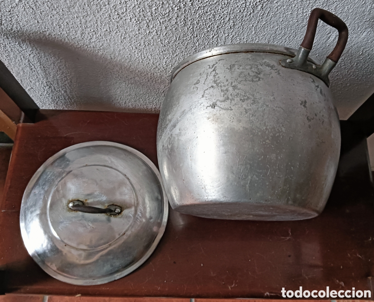 Antig&uuml;edades: Olla con tapadera. 1950 - Foto 4