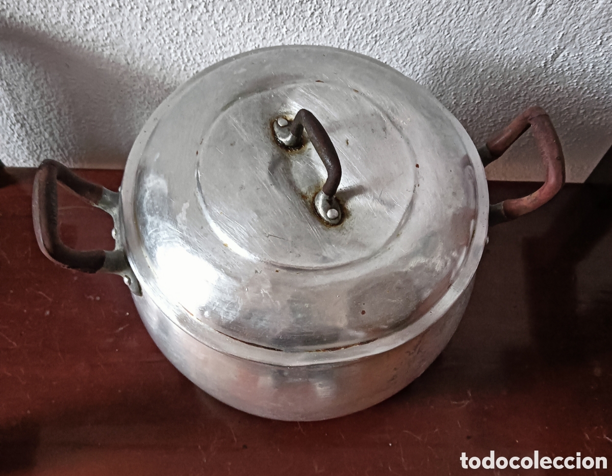 Antig&uuml;edades: Olla con tapadera. 1950 - Foto 1