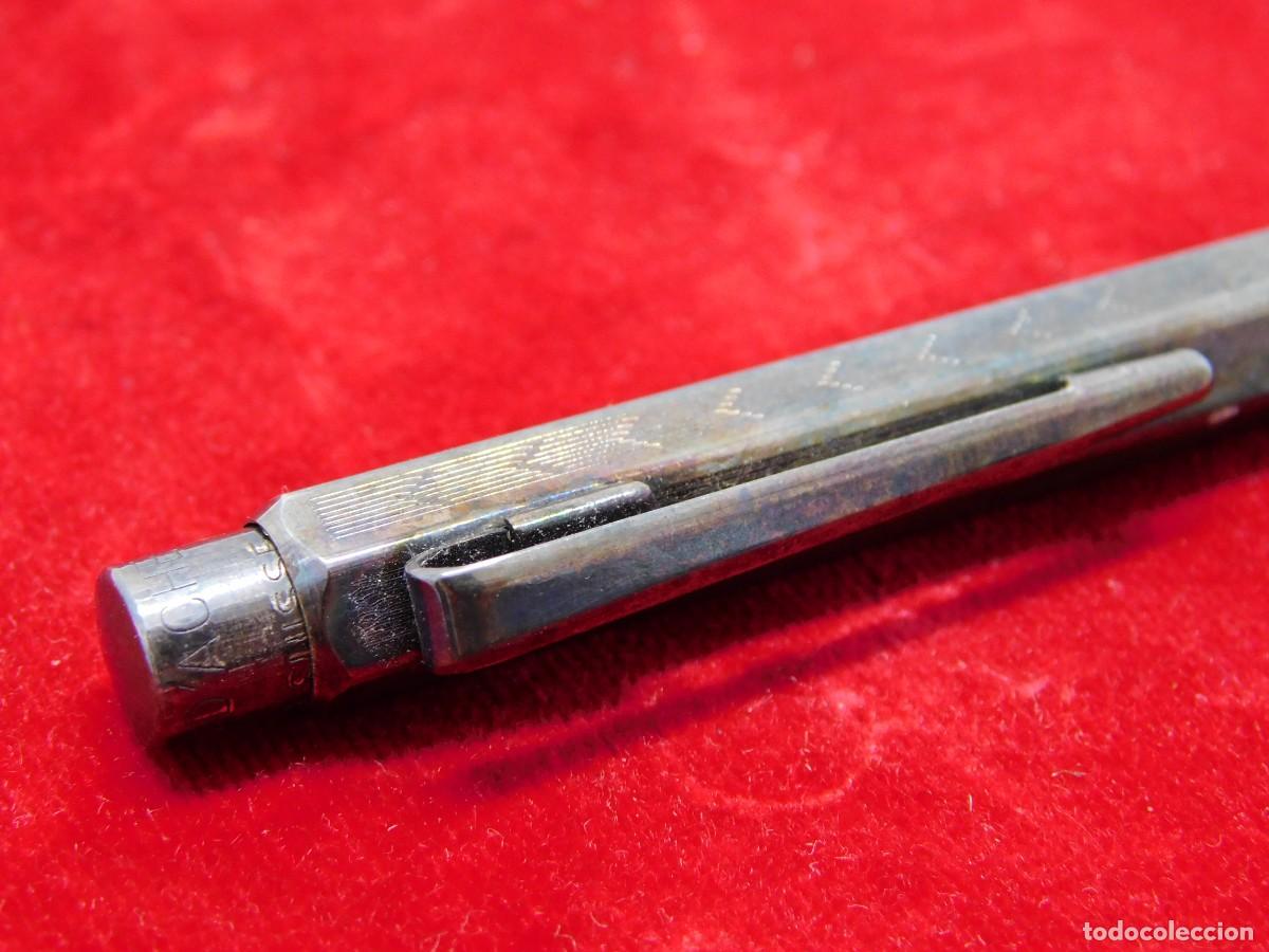 Antig&uuml;edades: PORTAMINAS DE PLATA - CARAN DACHE - Foto 2