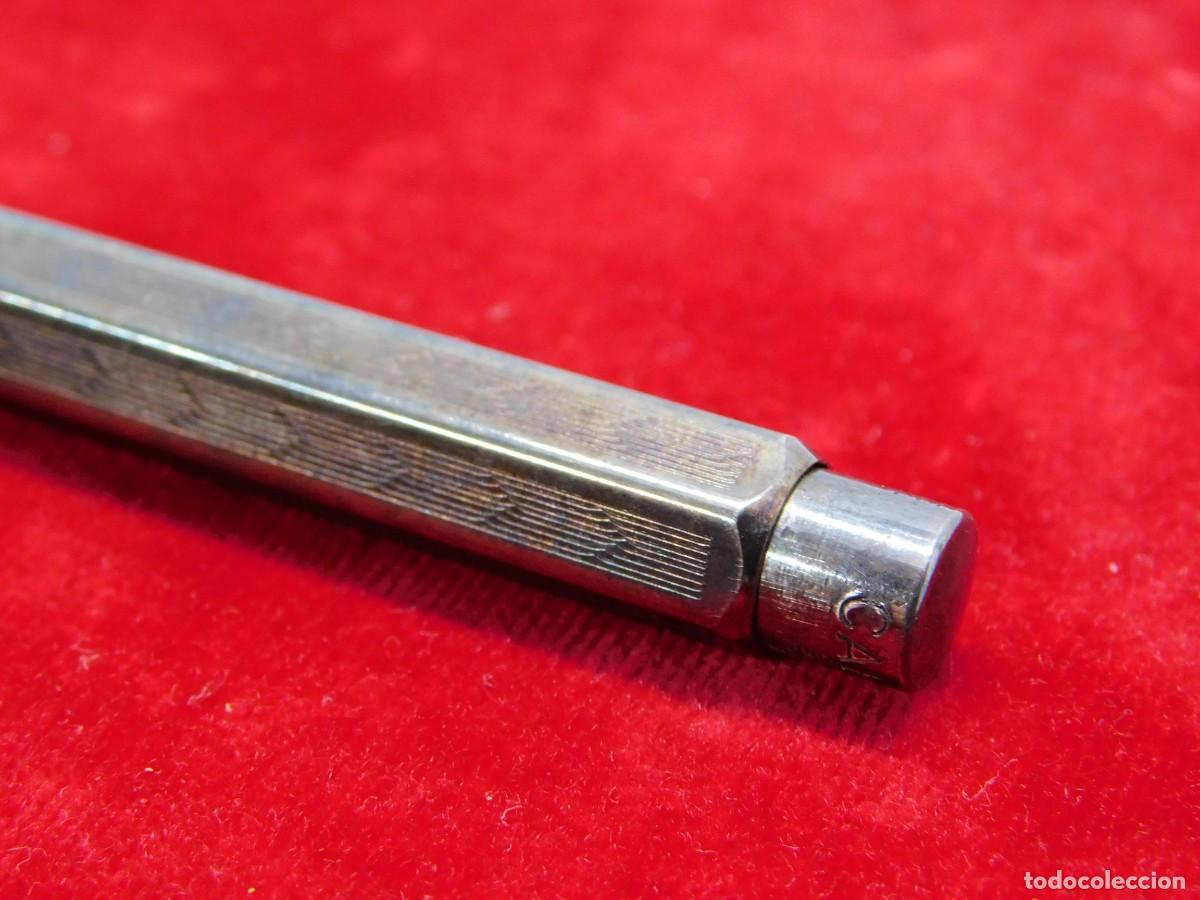 Antig&uuml;edades: PORTAMINAS DE PLATA - CARAN DACHE - Foto 5