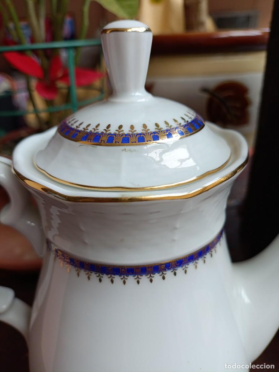 Antig&uuml;edades: Juego de caf&eacute; de porcelana checa - Foto 2