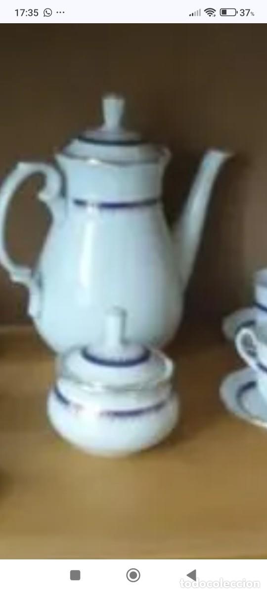 Antig&uuml;edades: Juego de caf&eacute; de porcelana checa - Foto 4