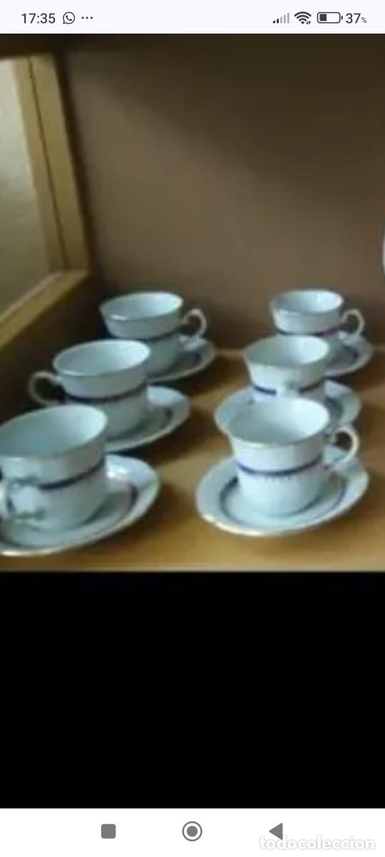 Antig&uuml;edades: Juego de caf&eacute; de porcelana checa - Foto 5