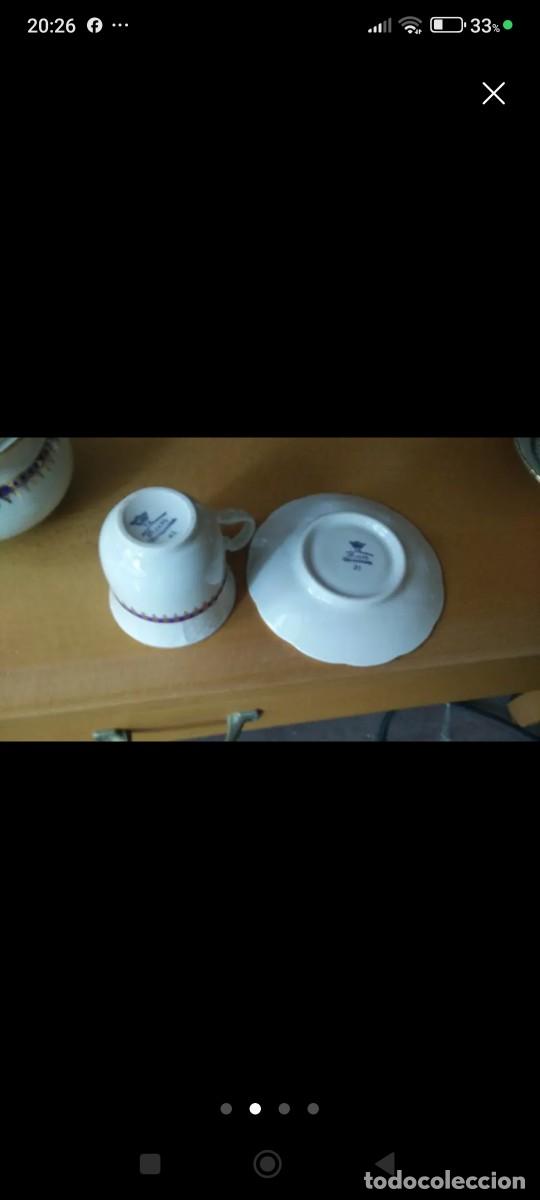Antig&uuml;edades: Juego de caf&eacute; de porcelana checa - Foto 6