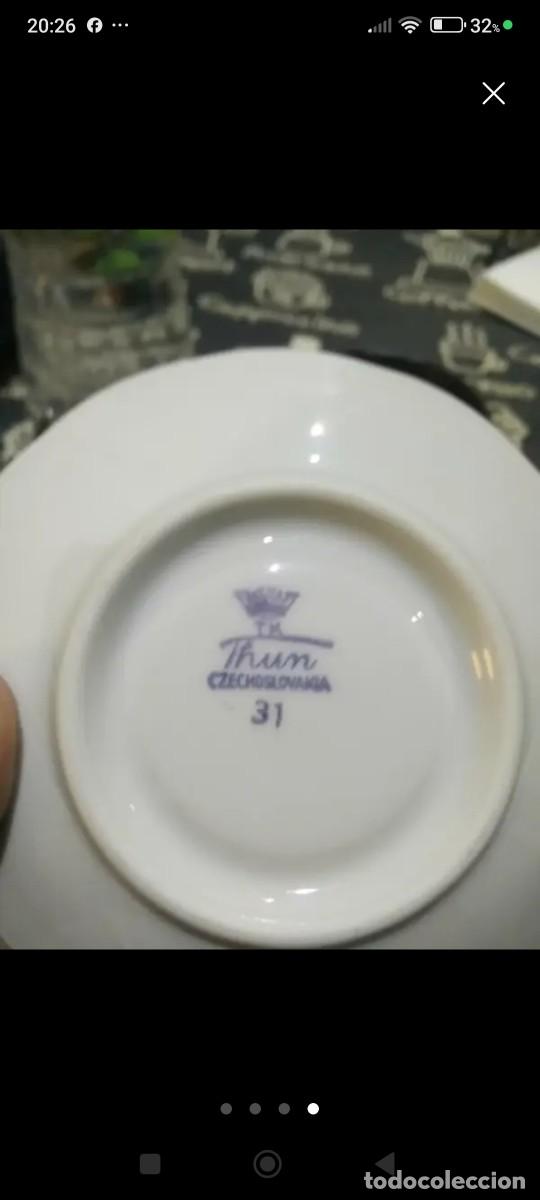 Antig&uuml;edades: Juego de caf&eacute; de porcelana checa - Foto 7