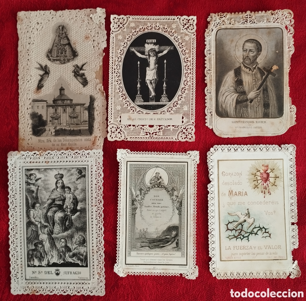 Antig&uuml;edades: Estampas Antiguas Troqueladas. - Foto 2
