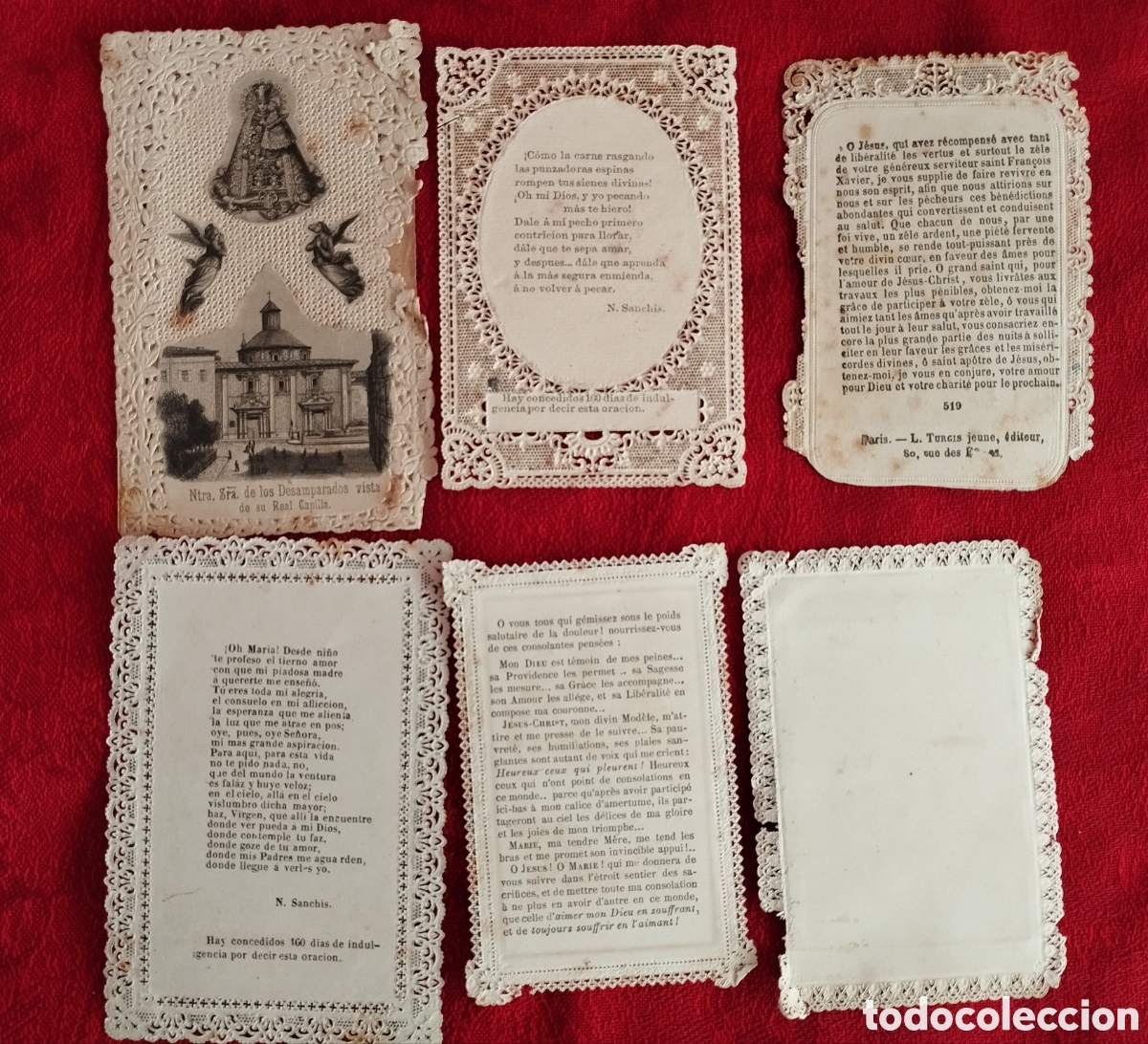 Antig&uuml;edades: Estampas Antiguas Troqueladas. - Foto 4