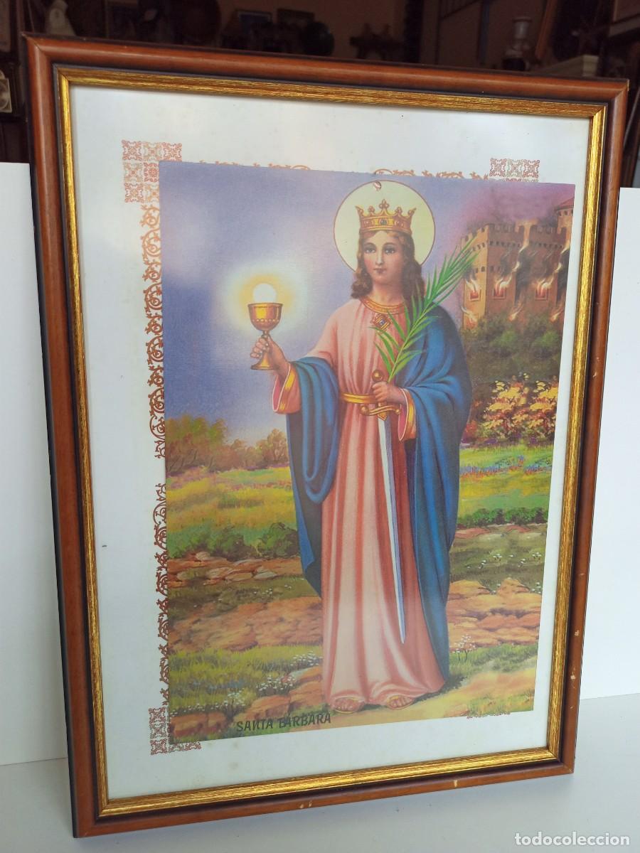 Antig&uuml;edades: Cuadro imagen religiosa - Foto 1