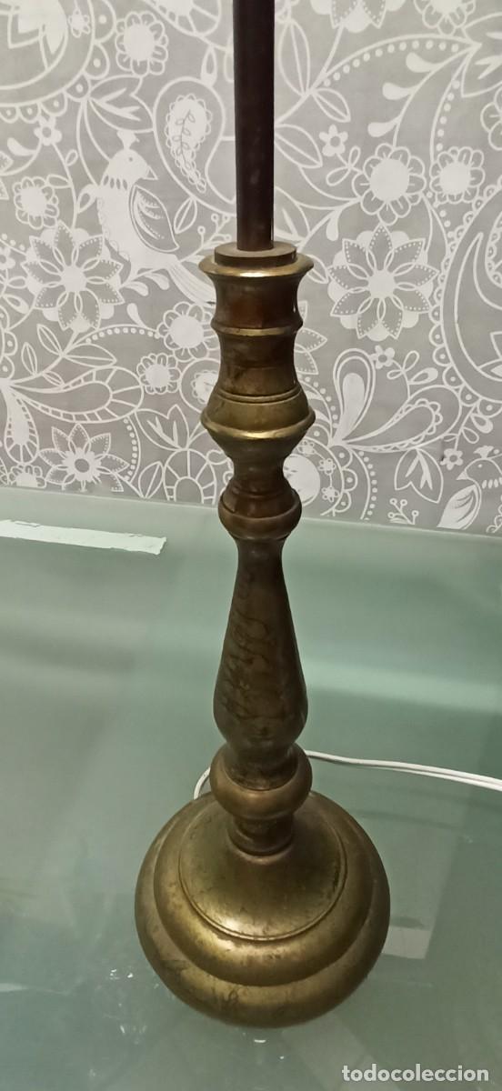 Antig&uuml;edades: Lampara sobremesa bronce - Foto 6