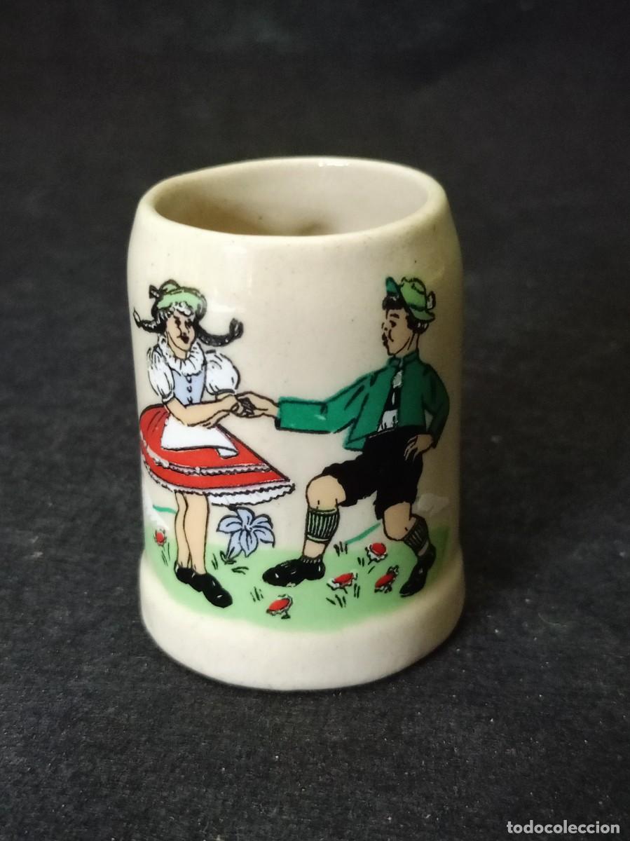 Antig&uuml;edades: mini jarrita alemana ceramica