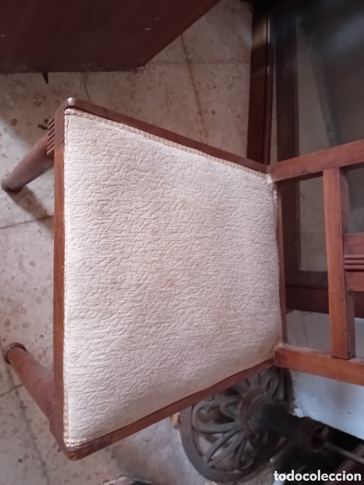 Antig&uuml;edades: silla art decor madera - Foto 3