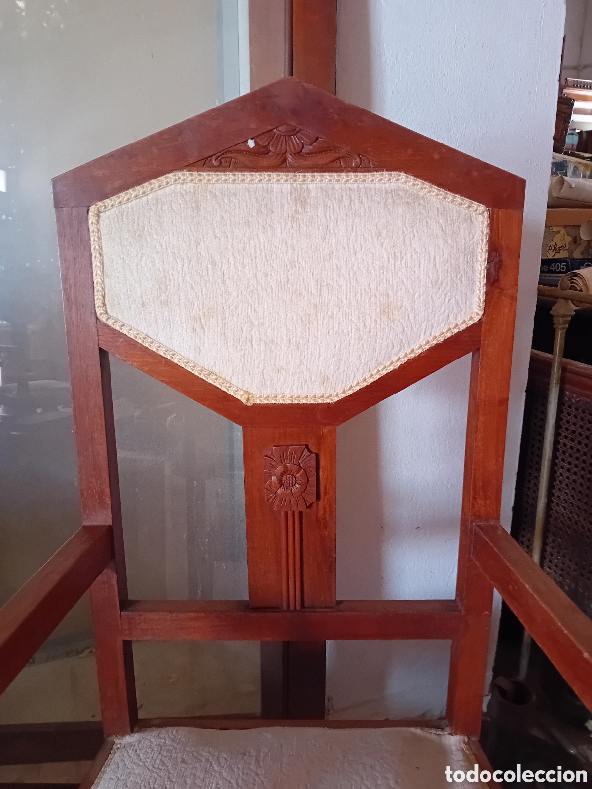 Antig&uuml;edades: sillon art decor madera - Foto 2