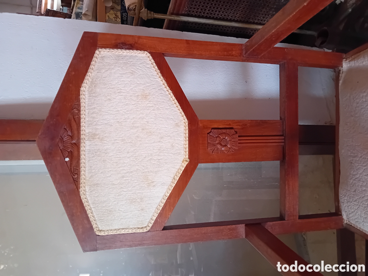 Antig&uuml;edades: sillon art decor madera - Foto 3