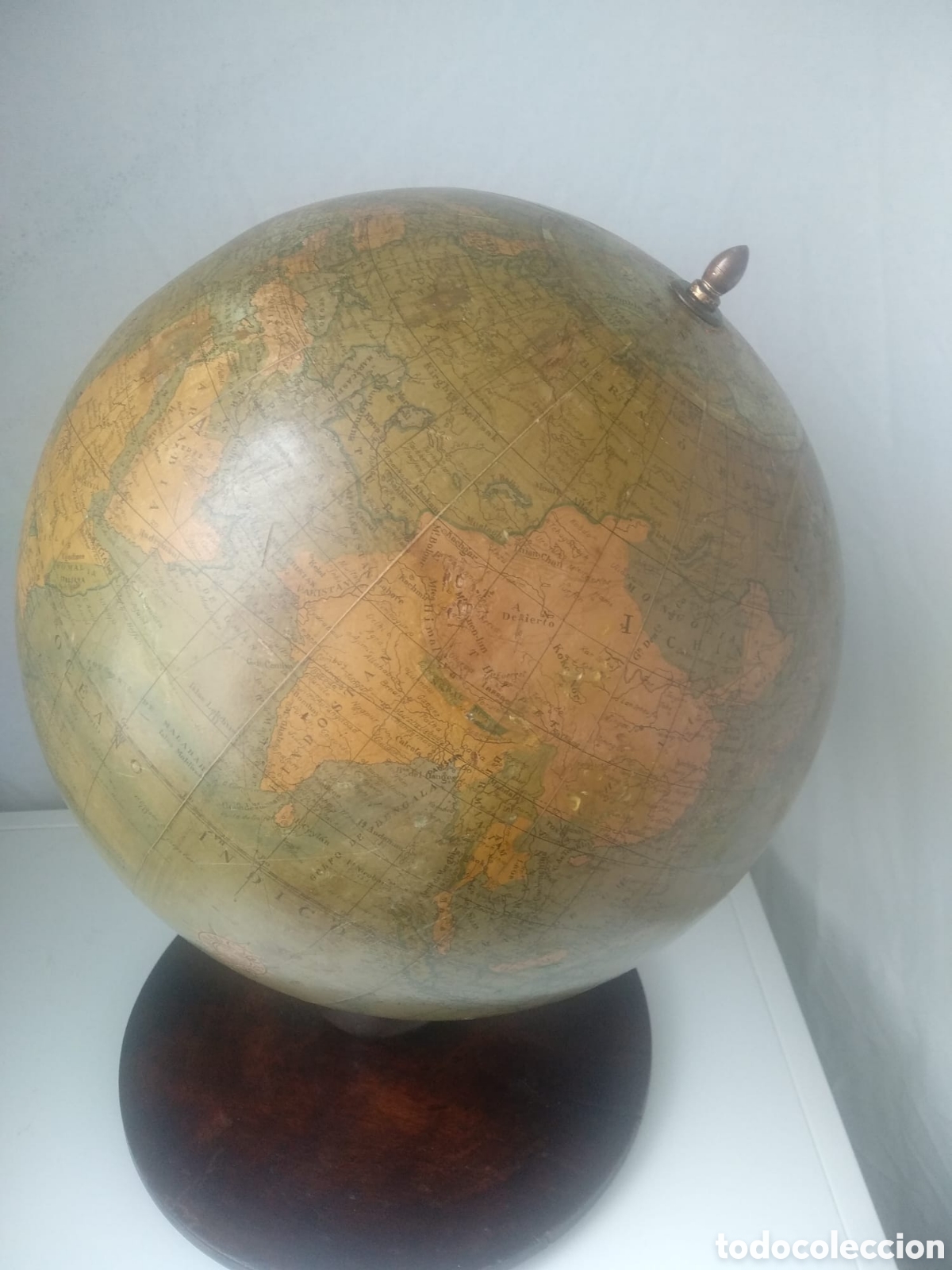 Antig&uuml;edades: GLOBO TERRAQUEO DALMAU GRANDE - Foto 3