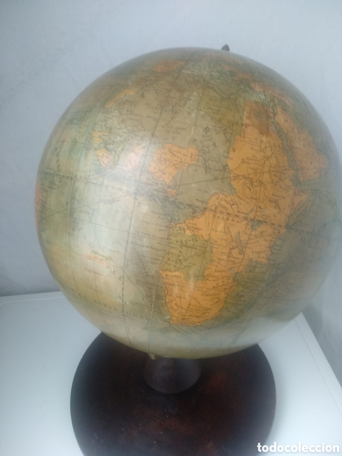 Antig&uuml;edades: GLOBO TERRAQUEO DALMAU GRANDE - Foto 4