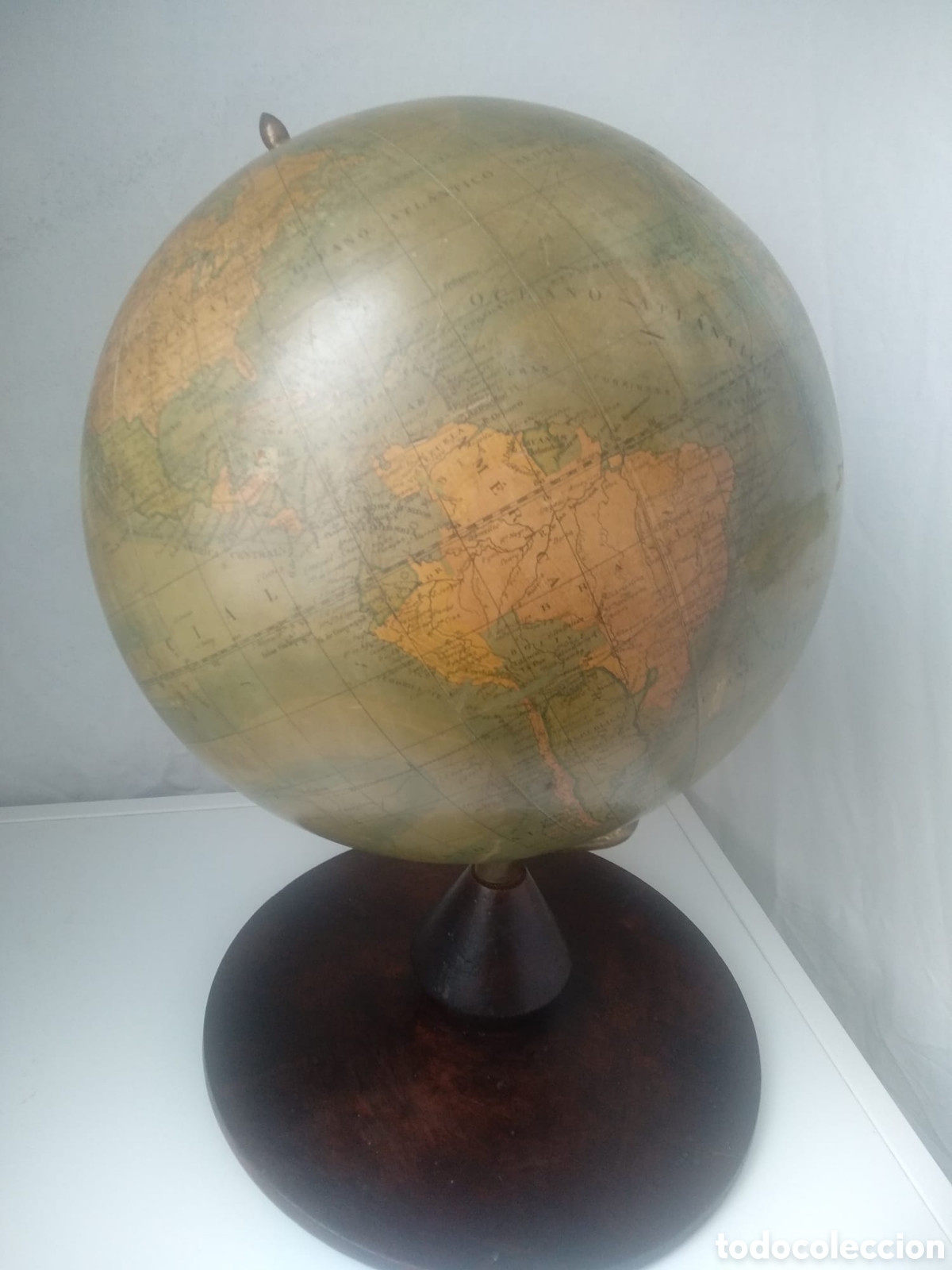 Antig&uuml;edades: GLOBO TERRAQUEO DALMAU GRANDE - Foto 5