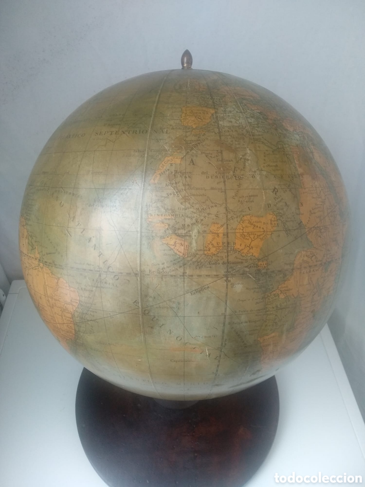 Antig&uuml;edades: GLOBO TERRAQUEO DALMAU GRANDE - Foto 6