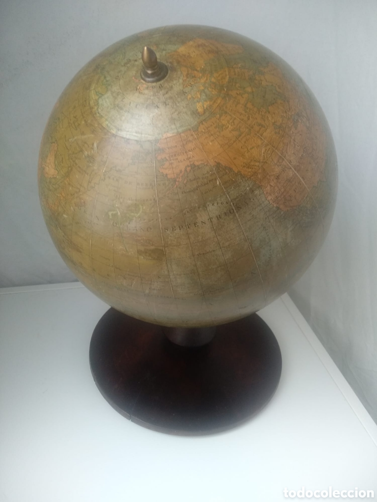 Antig&uuml;edades: GLOBO TERRAQUEO DALMAU GRANDE - Foto 10