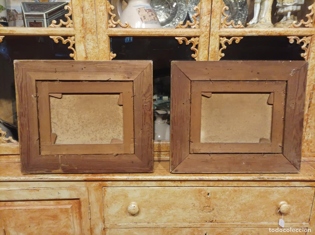Antig&uuml;edades: Pareja de marcos del S XIX. - Foto 2