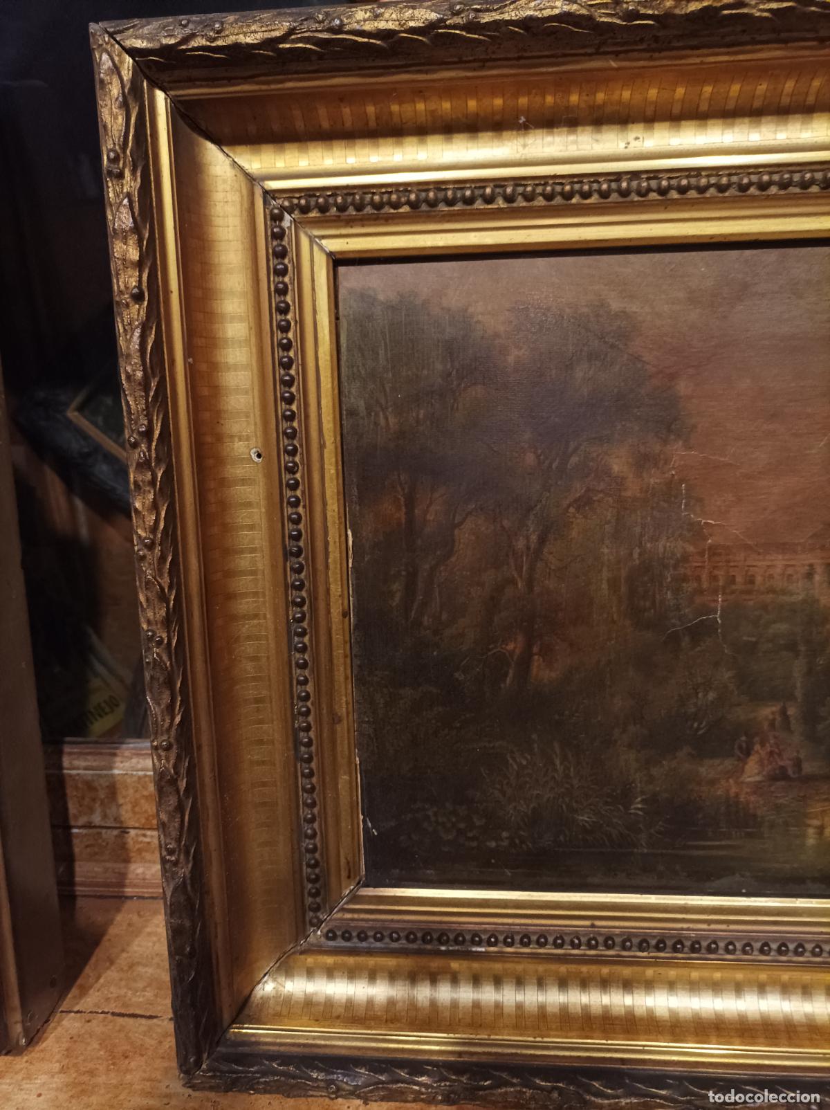 Antig&uuml;edades: Pareja de marcos del S XIX. - Foto 17