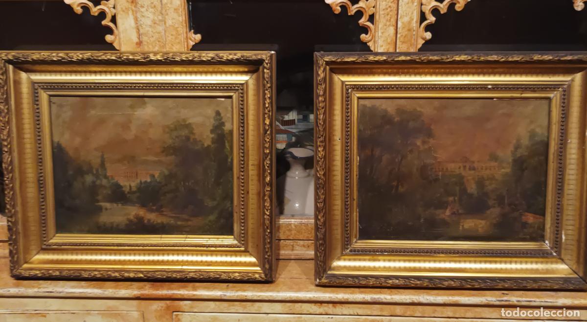 Antig&uuml;edades: Pareja de marcos del S XIX. - Foto 19