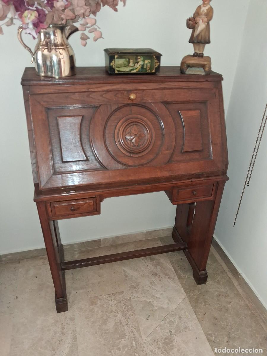 Antig&uuml;edades: Escritorio antiguo de los a&ntilde;os 60 - Foto 1