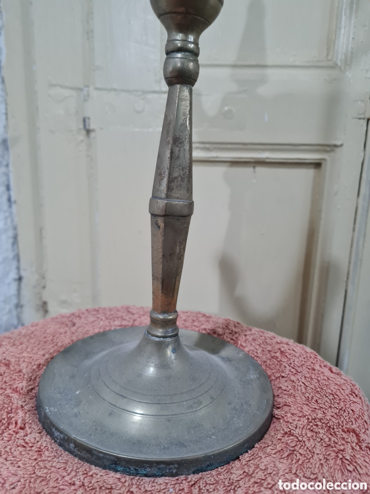 Antig&uuml;edades: Antiguo candil de bronce - Foto 3