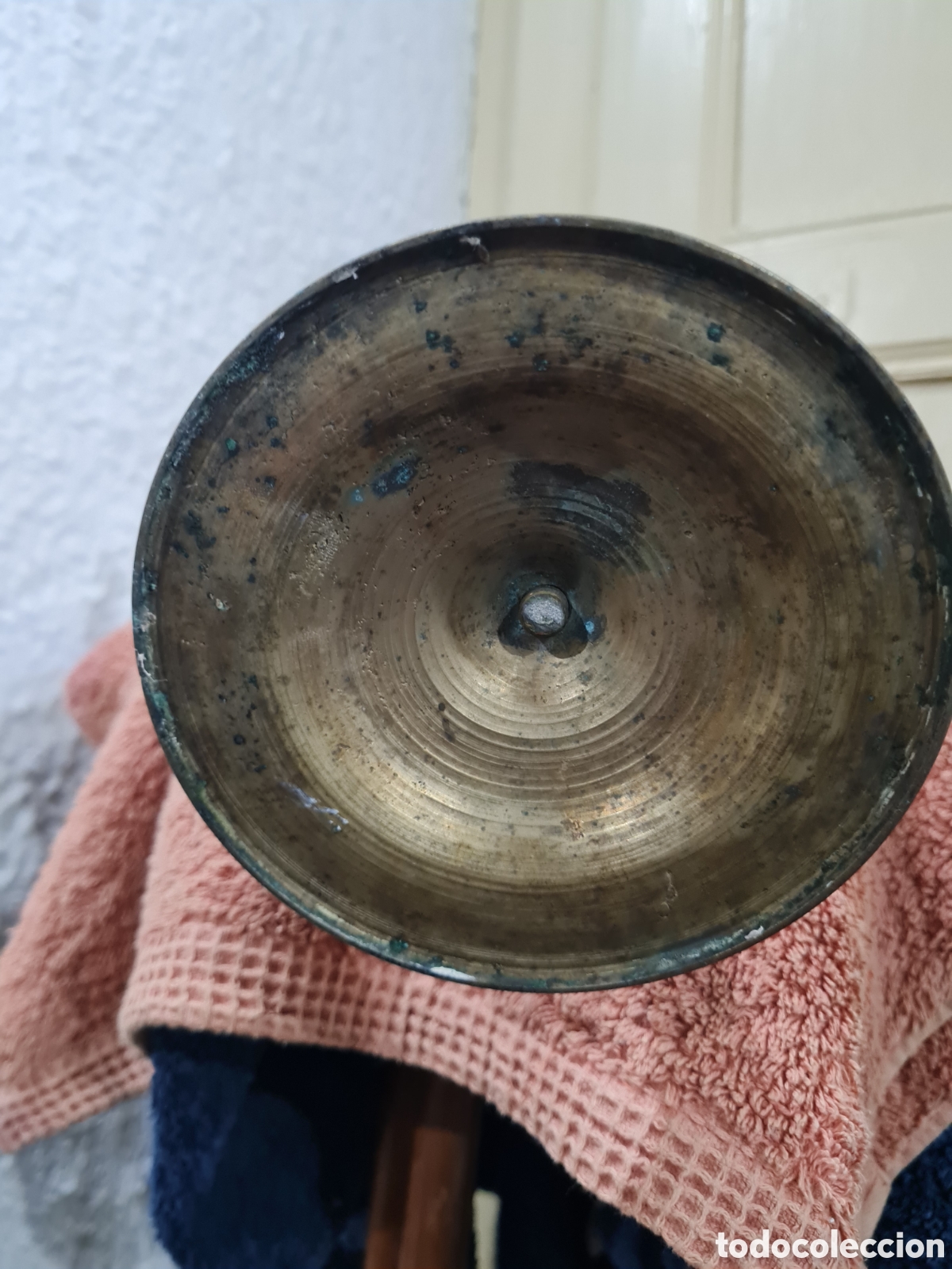 Antig&uuml;edades: Antiguo candil de bronce - Foto 7
