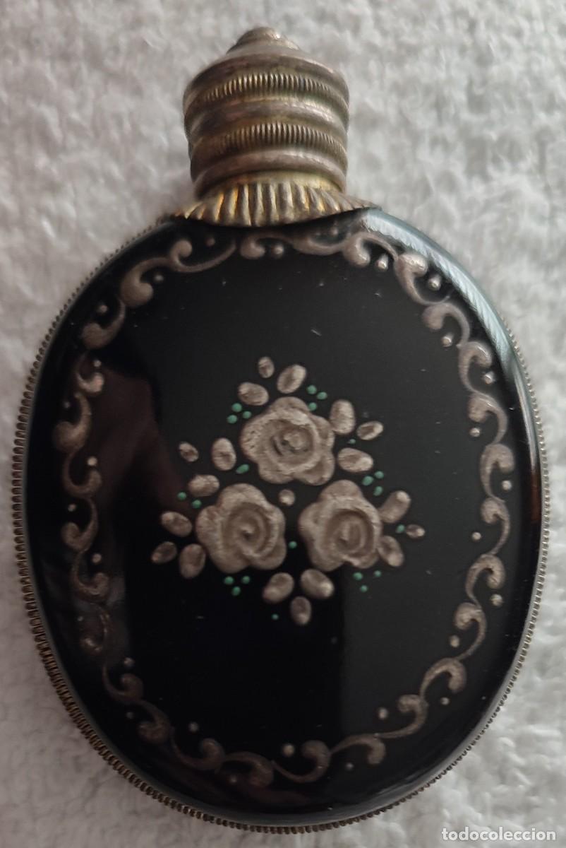 Antig&uuml;edades: PERFUMERO DE CRISTAL Y PLATA - Foto 1