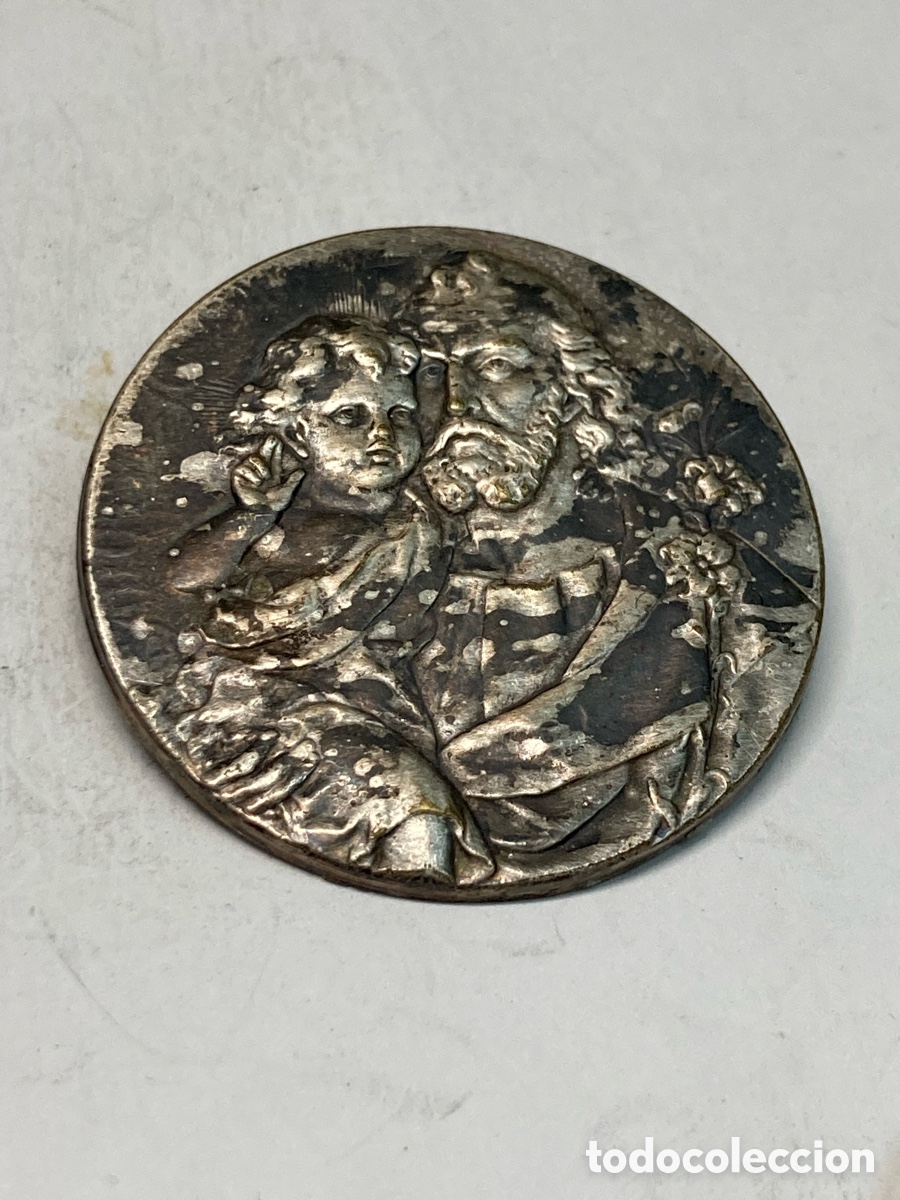 Antig&uuml;edades: Estampado de plata religiosa C316 - Foto 1