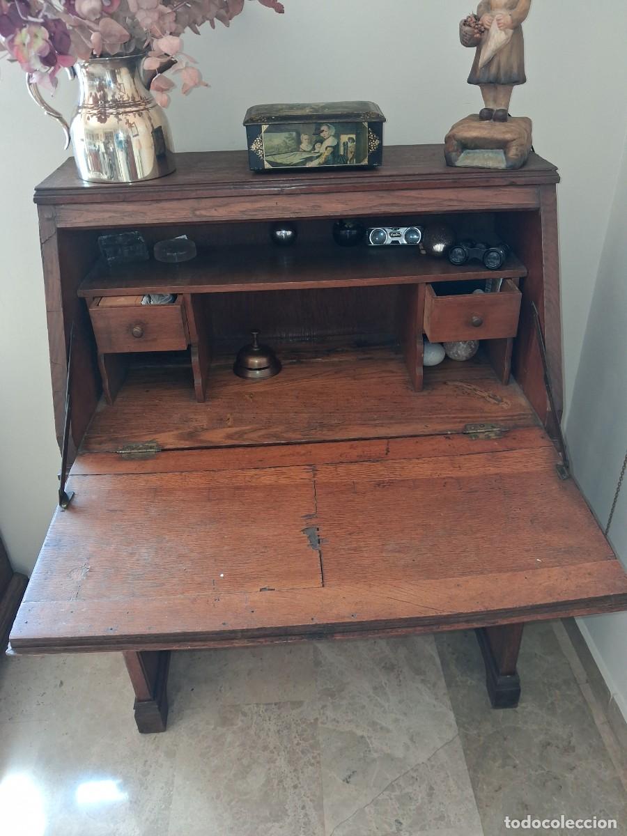 Antig&uuml;edades: Escritorio antiguo de los a&ntilde;os 60 - Foto 3