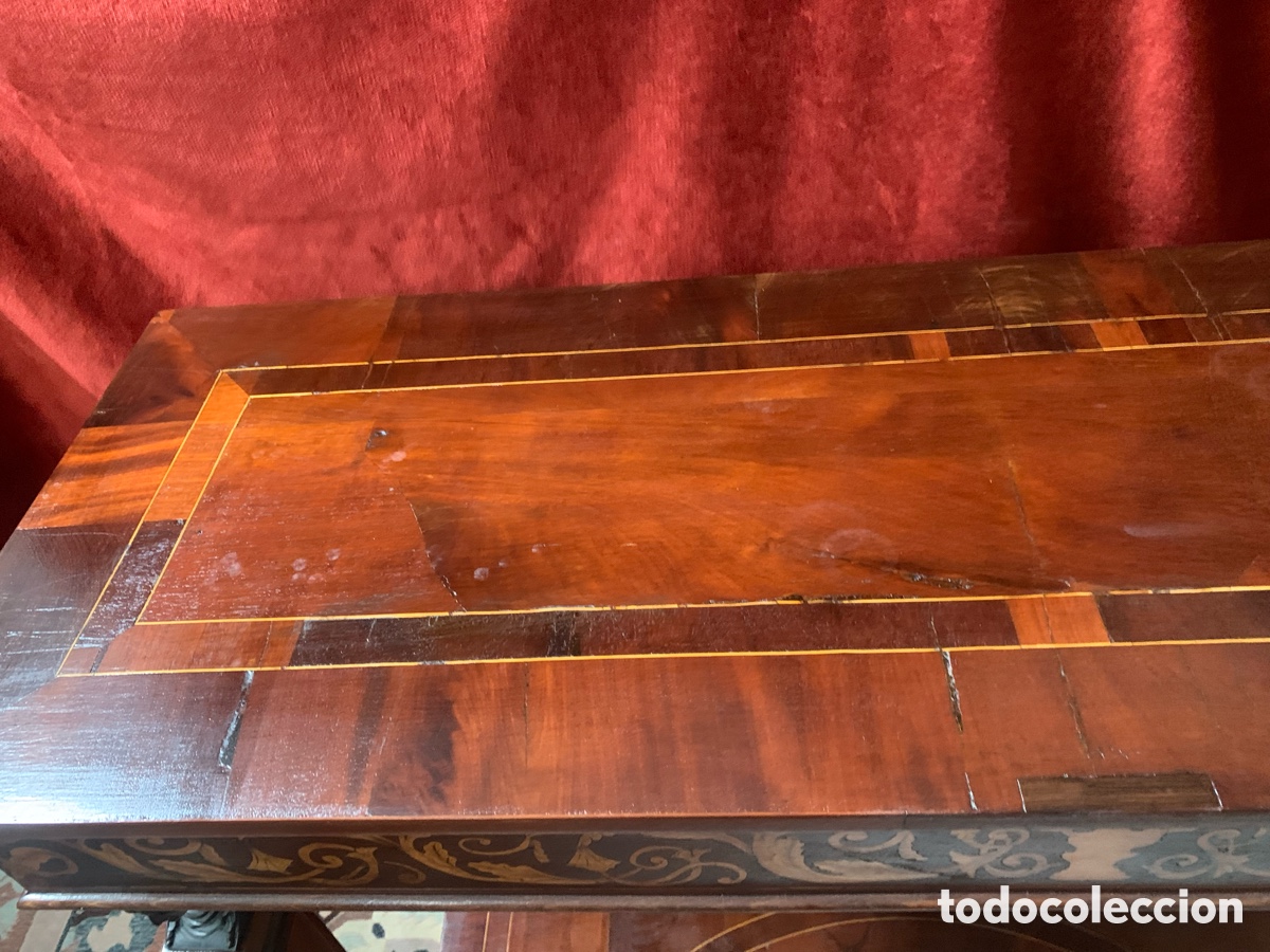 Antig&uuml;edades: Antigua Consola tipo Imperio mesa - Foto 4