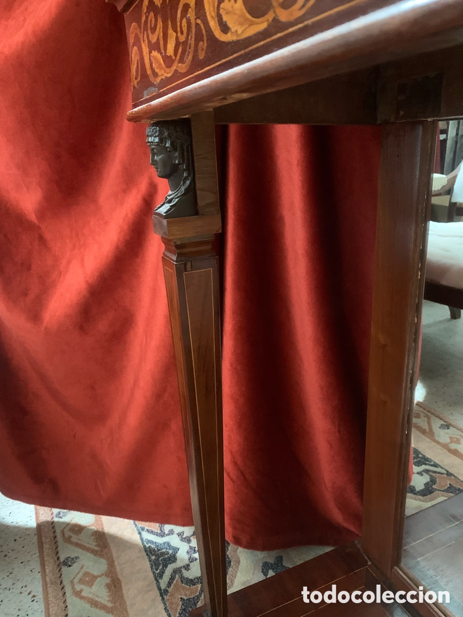 Antig&uuml;edades: Antigua Consola tipo Imperio mesa - Foto 6