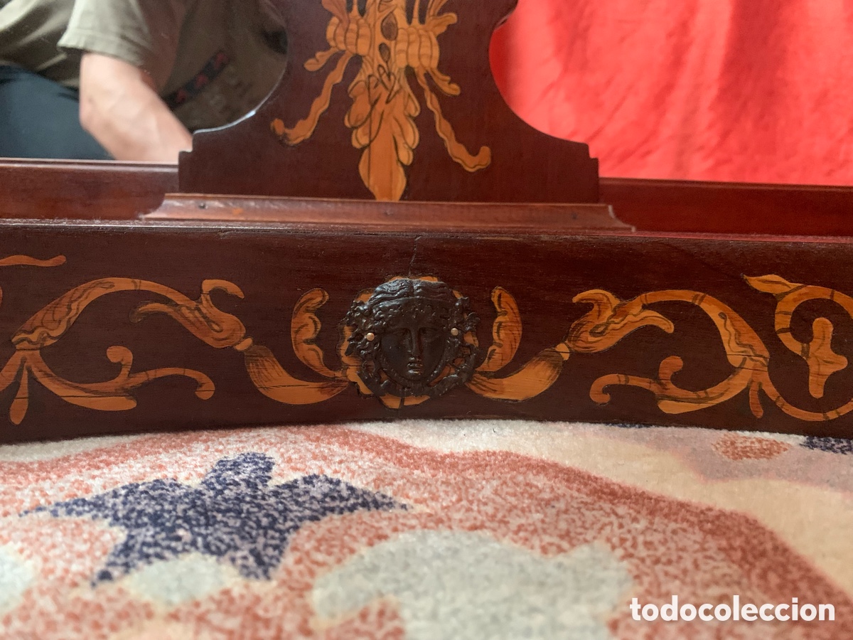 Antig&uuml;edades: Antigua Consola tipo Imperio mesa - Foto 11